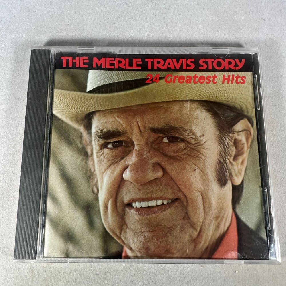 The Merle Travis Story 24 Greatest Hits CD Sealed CMH Records 1989 Country Music